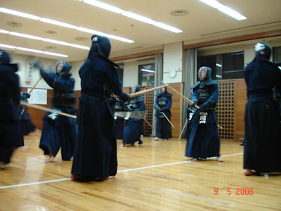 Training im Osaka-Polizei-Dojo 2008